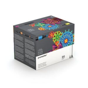 Marcador Winsor & Newton Promarker 96 Cores Superbig Box